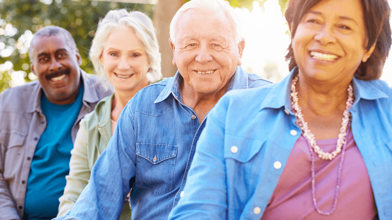 Seniors participating in Wayne County Senior Services